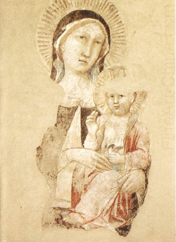 Madonna with Child (fragment) dfg, GADDI, Agnolo